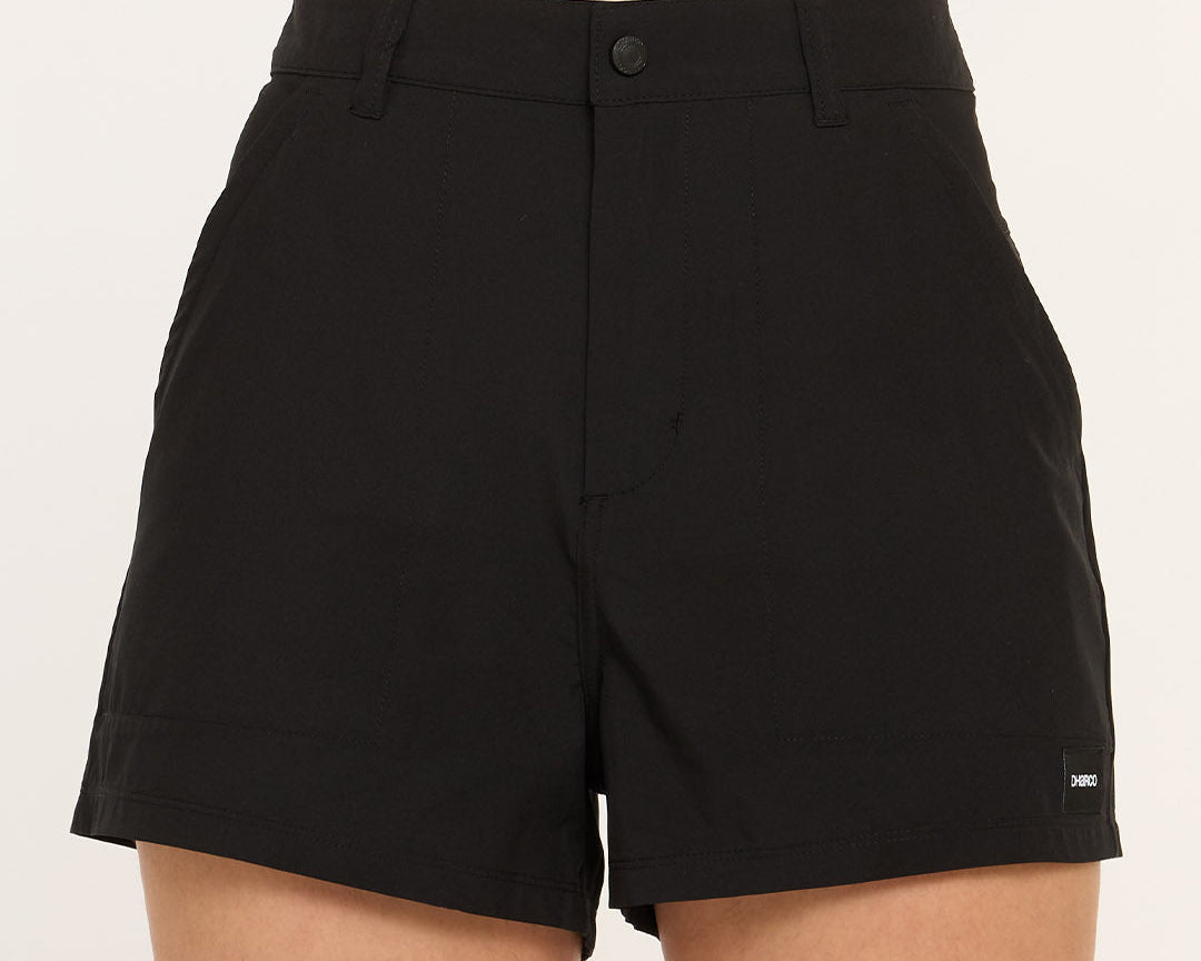 DHaRCO Womens Pit Shorts - Black