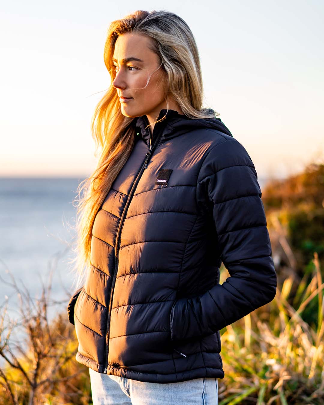 DHaRCO Womens Roam Puffer Jacket - Black