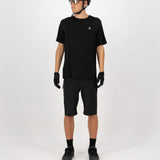 Mons Royale Mens Tarn Merino T-Shirt - Black, detail