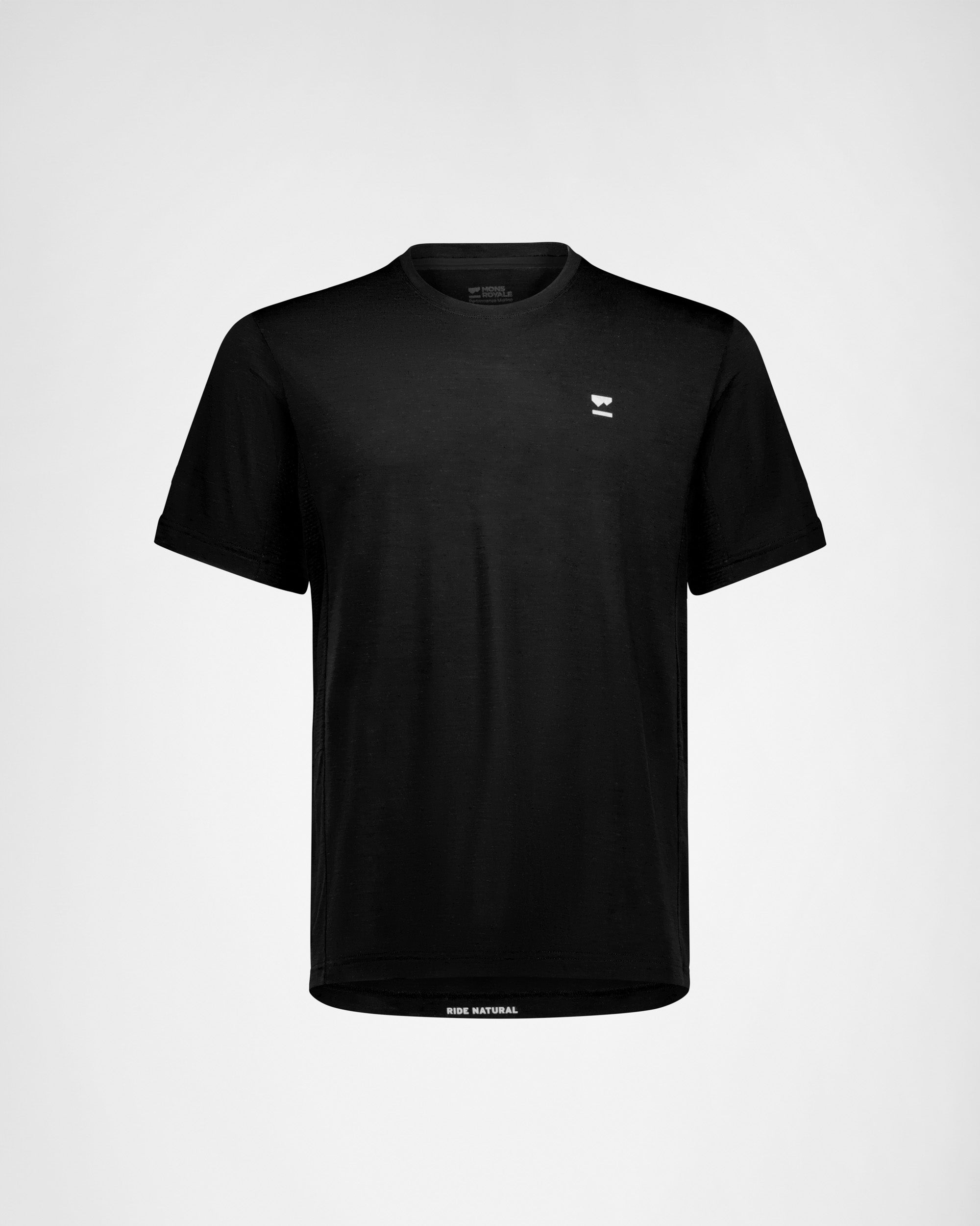 Mons Royale Mens Tarn Merino T-Shirt - Black