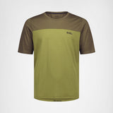 Mons Royale Mens Diversion Merino Bike Jersey Short Sleeve - Fern / Olive