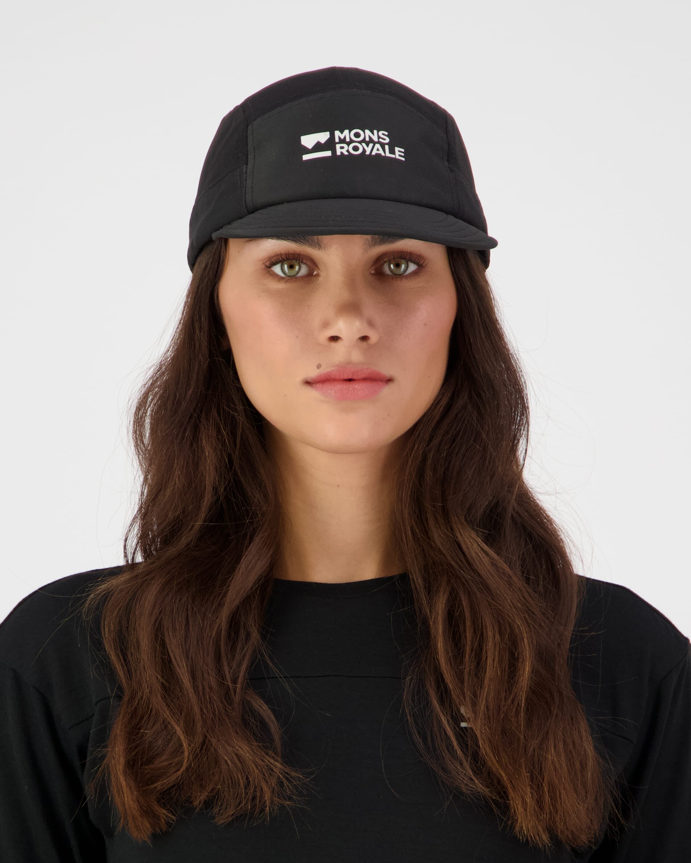 Mons Royale Unisex Velocity Trail Cap - Black, detail