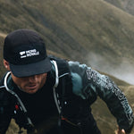 Mons Royale Unisex Velocity Trail Cap - Black, worn