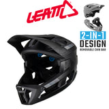 Leatt Helmet MTB Enduro 2.0 Stealth Black/Grey