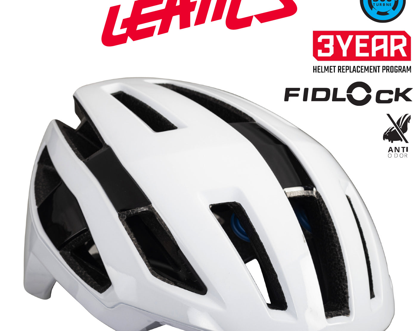 Leatt Helmet MTB Endurance 3.0 White