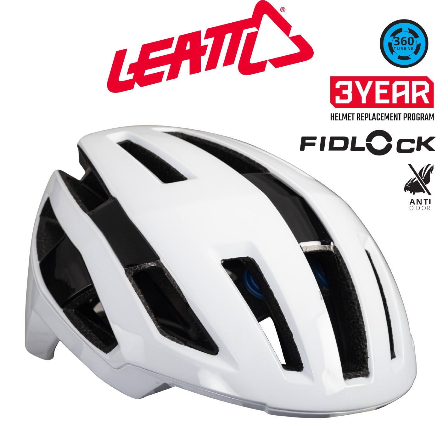 Leatt Helmet MTB Endurance 3.0 White