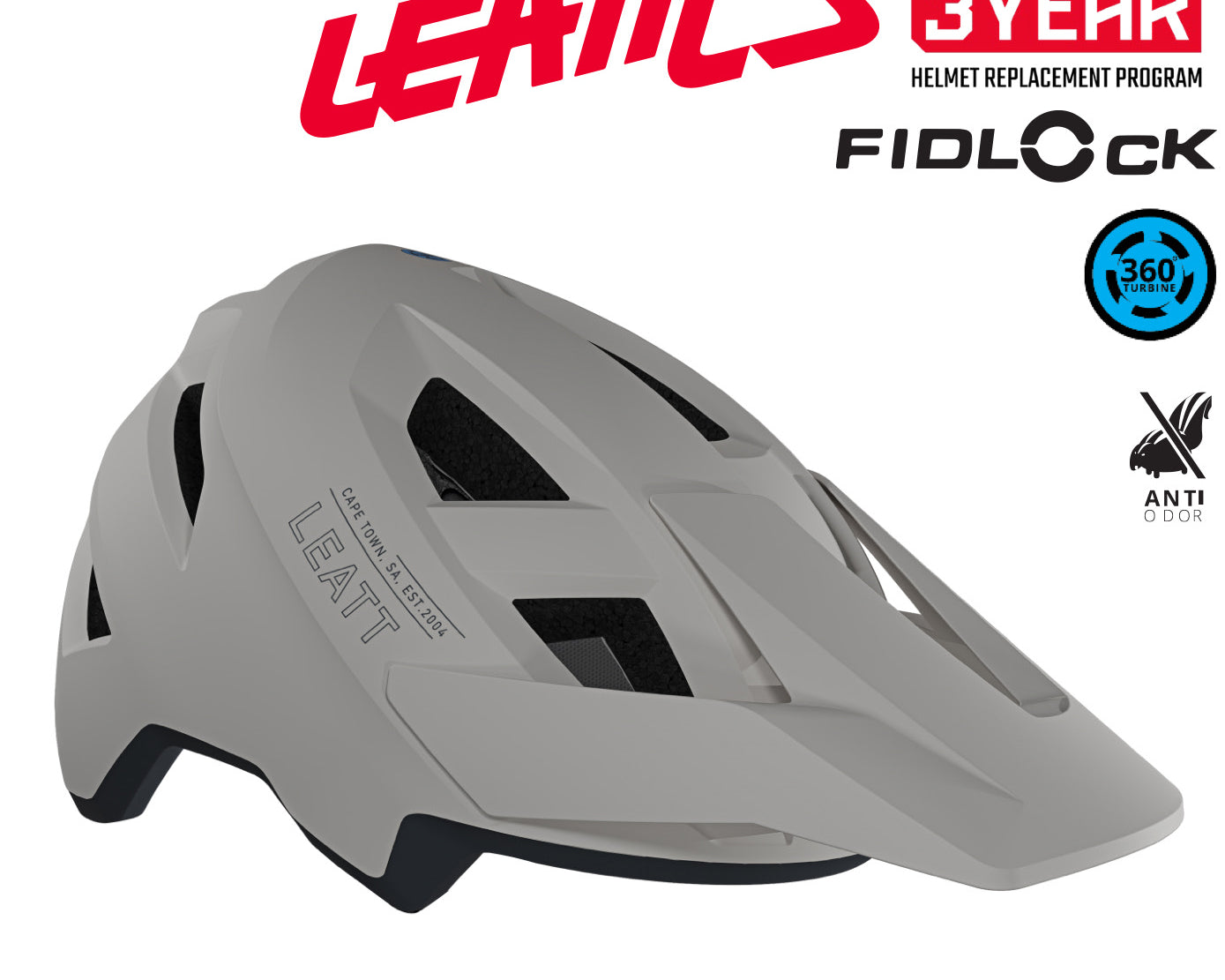 Leatt Helmet MTB AllMtn 2.0 Cream White