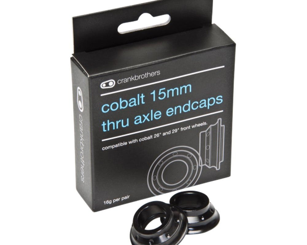 CRANKBROTHERS PART WHEEL WHEEL KIT / FRONT 15MM ENDCAP COBALT