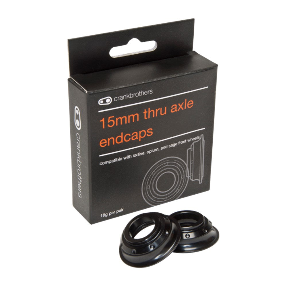 CRANKBROTHERS PART WHEEL WHEEL KIT / FRONT 15MM ENDCAP IODINE