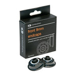 CRANKBROTHERS PART WHEEL WHEEL KIT / FRONT 9MM STANDARD ENDCAP IODINE