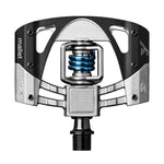CRANKBROTHERS PEDAL MALLET 3 RAW BLACK LIGHT BLUE SPRING