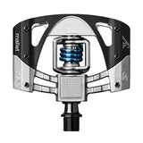CRANKBROTHERS PEDAL MALLET 3 RAW BLACK LIGHT BLUE SPRING