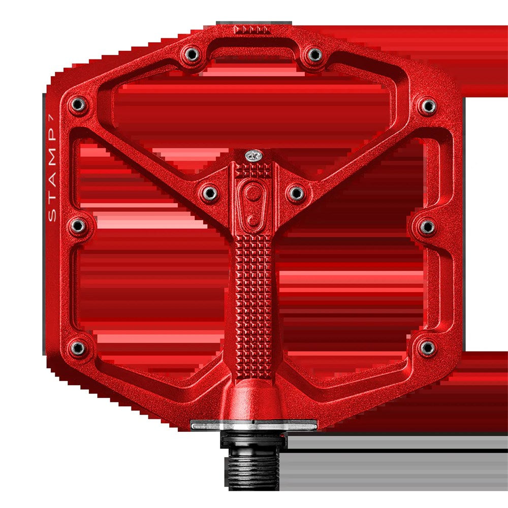 CRANKBROTHERS PEDAL STAMP 7 LARGE RED