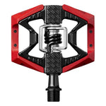 CRANKBROTHERS PEDAL DOUBLE SHOT 3 RED BLACK BODY WITH PINS