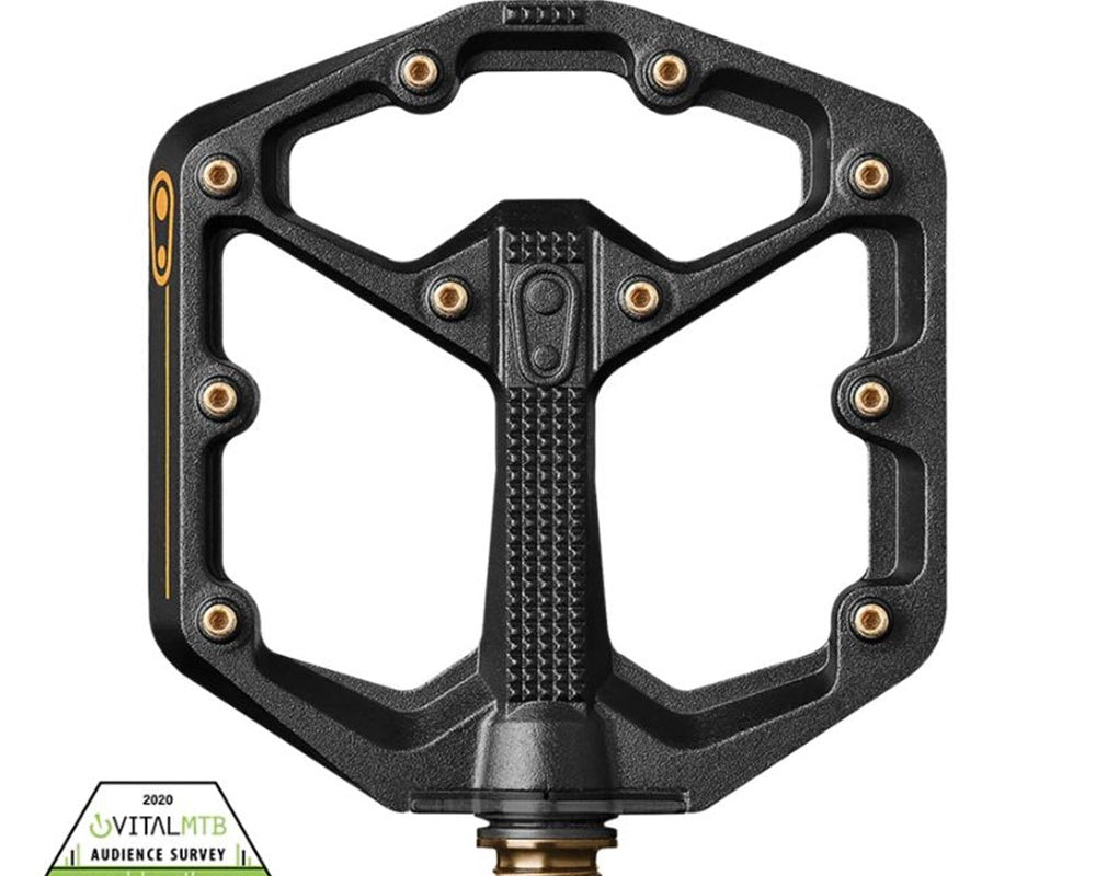 CRANKBROTHERS PEDAL STAMP 11 SMALL BLACK / GOLD