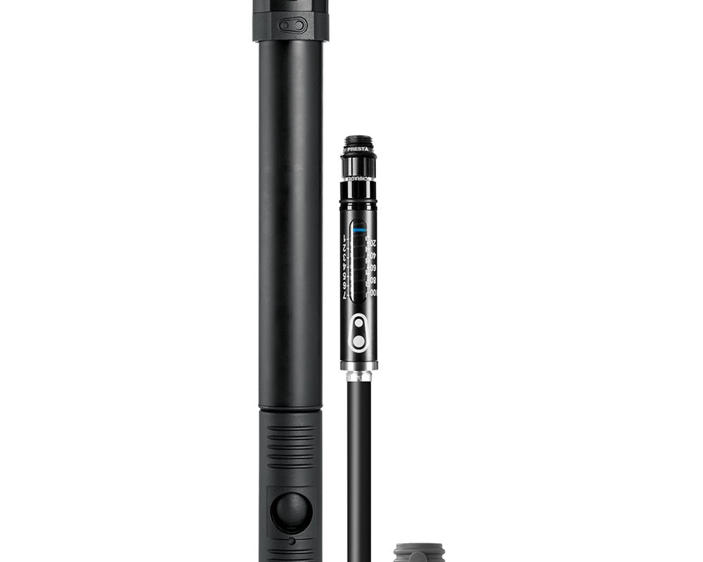 Crankbrothers Klic HV Gauge + CO2 Hand Pump Midnight Edition