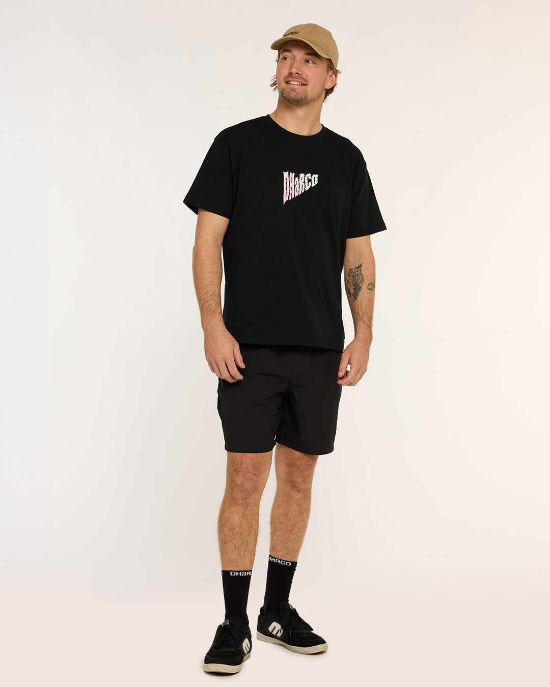 DHaRCO Mens Pit Shorts - Black