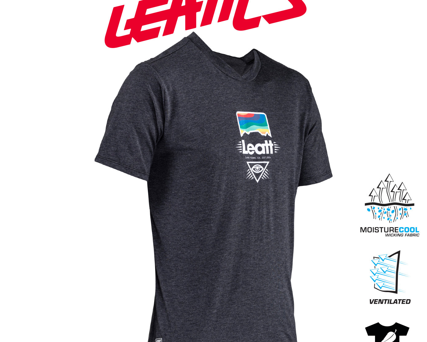 Leatt Jersey MTB Gravity 1.0 Black