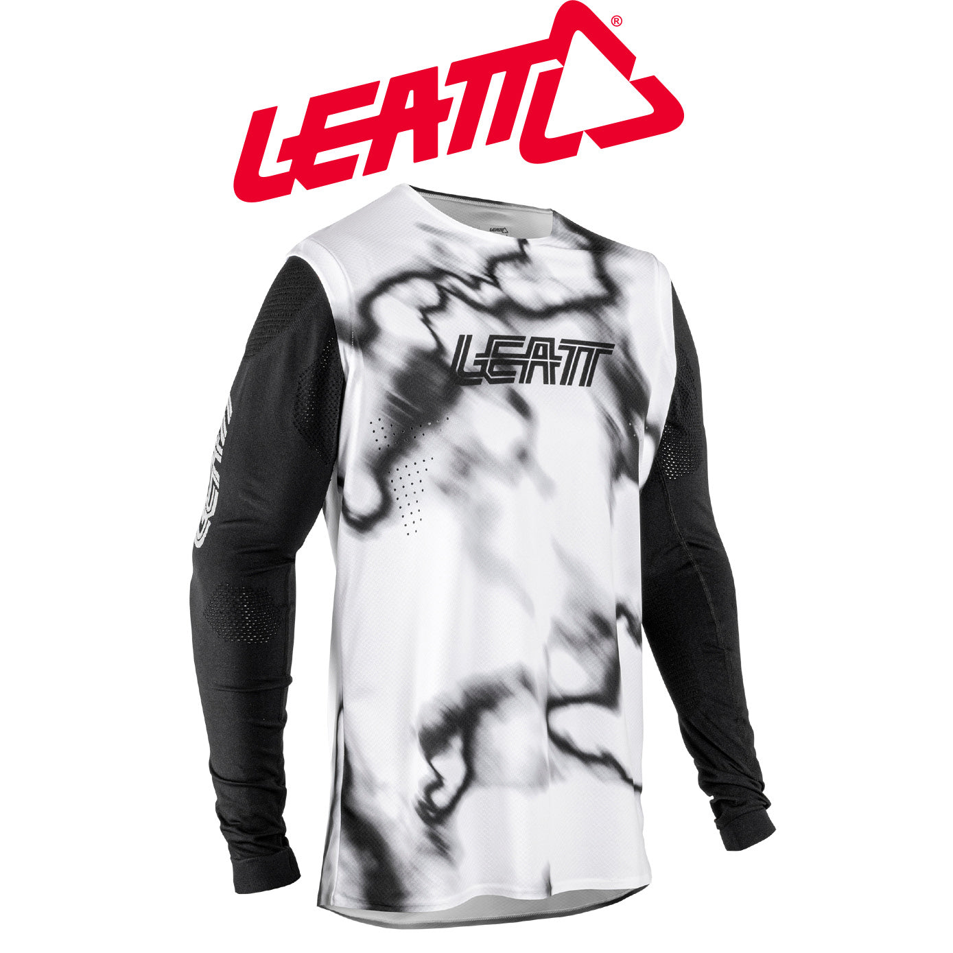 Leatt Jersey MTB Gravity 8.0 Heatmap White