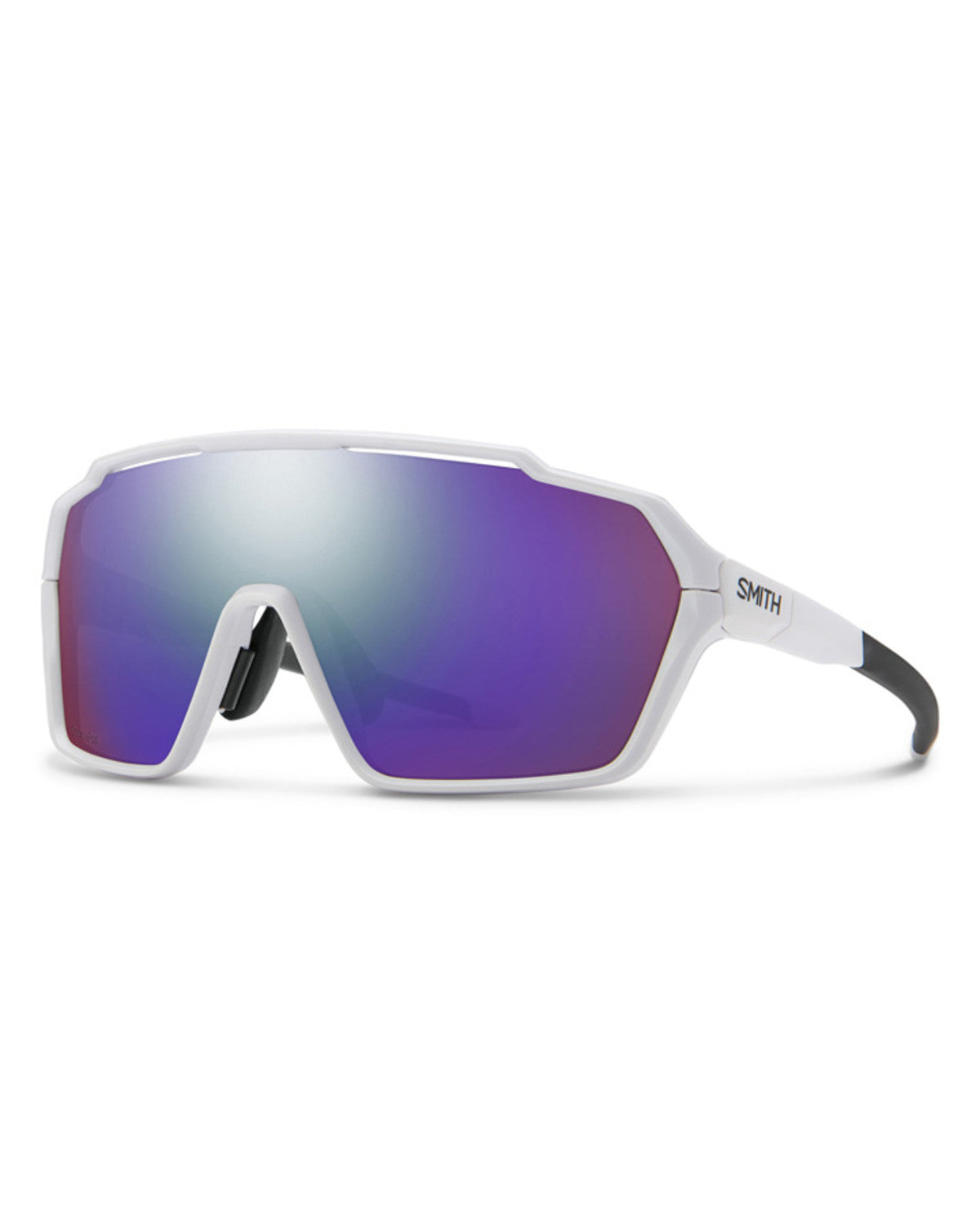 Smith Shift MAG in White / ChromaPop Violet Mirror