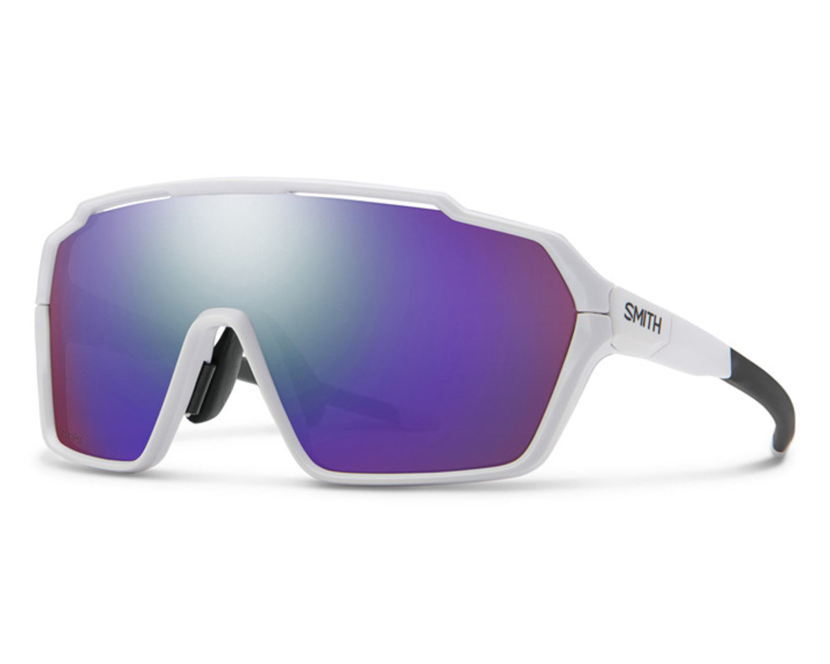 Smith Shift MAG in White / ChromaPop Violet Mirror