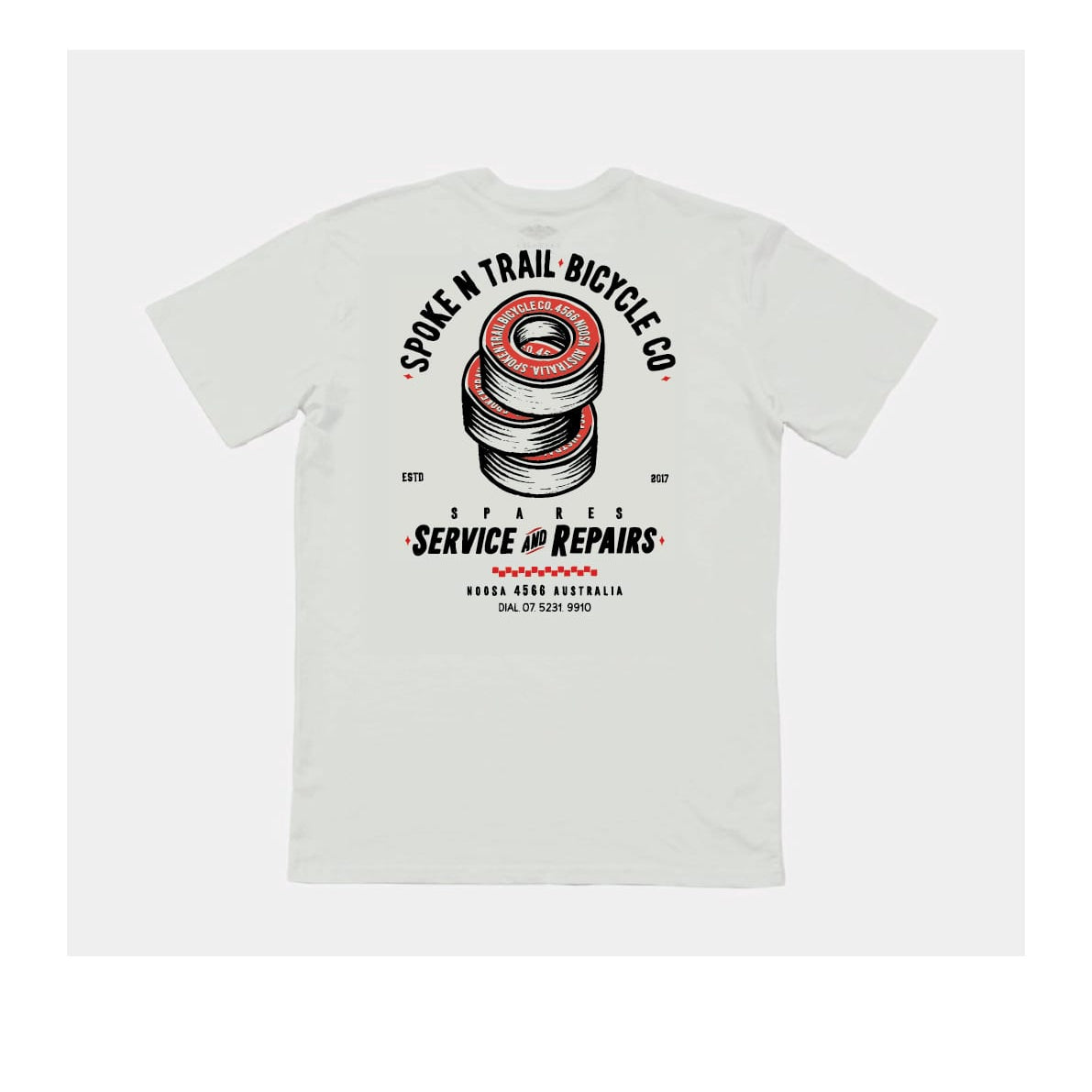 Spoke N Trail | T-Shirt | Bearing All image 0