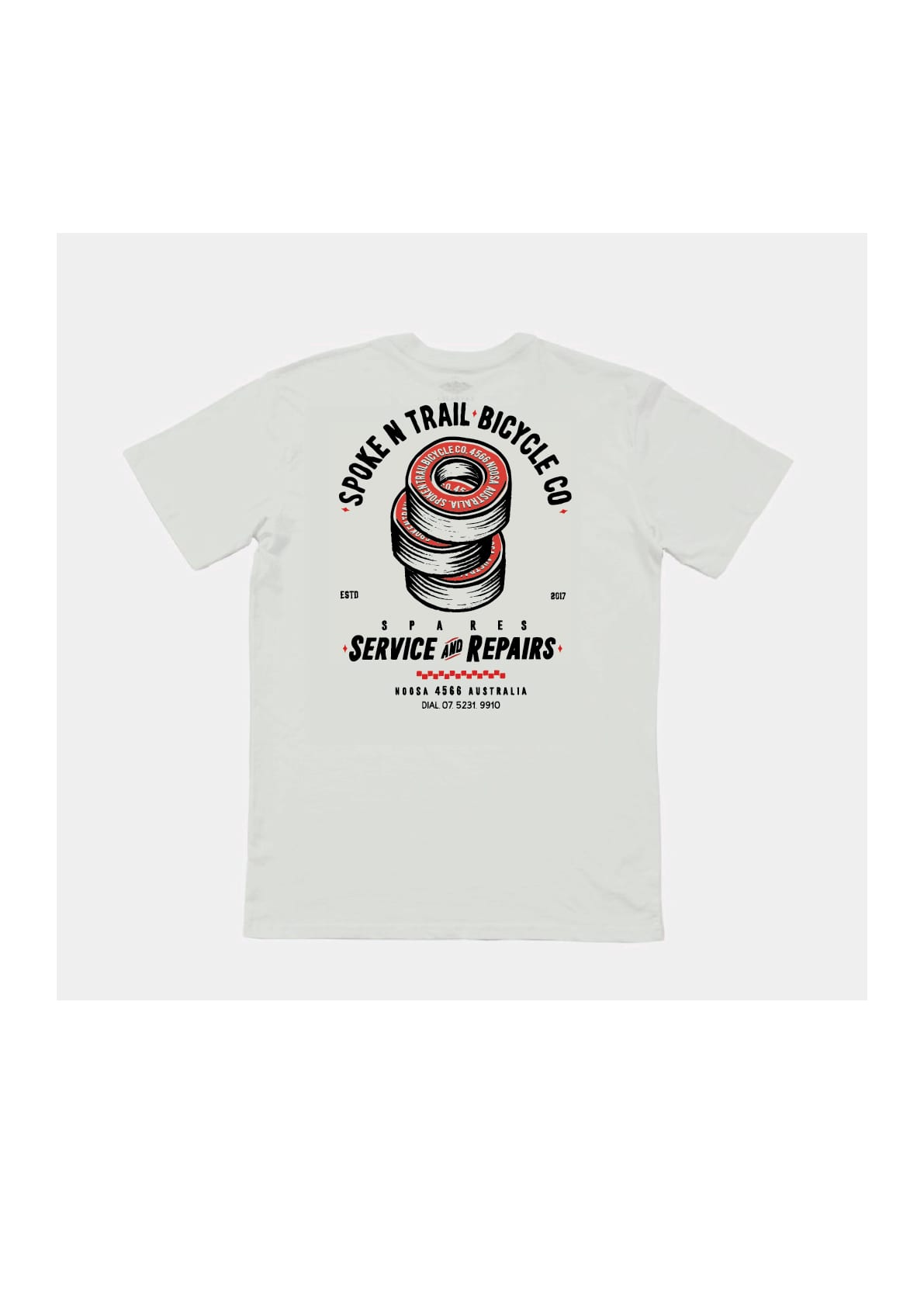 Spoke N Trail | T-Shirt | Bearing All image 0