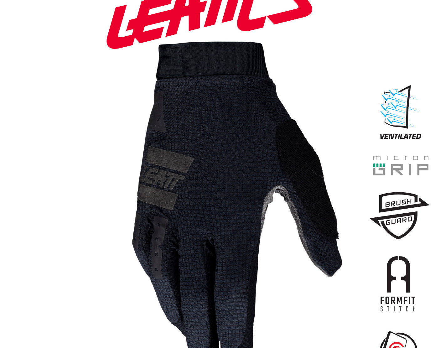 Leatt Glove MTB 1.0 GripR Stealth
