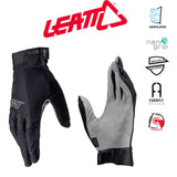 Leatt Glove MTB 2.0 X-Flow Stealth Black/Grey