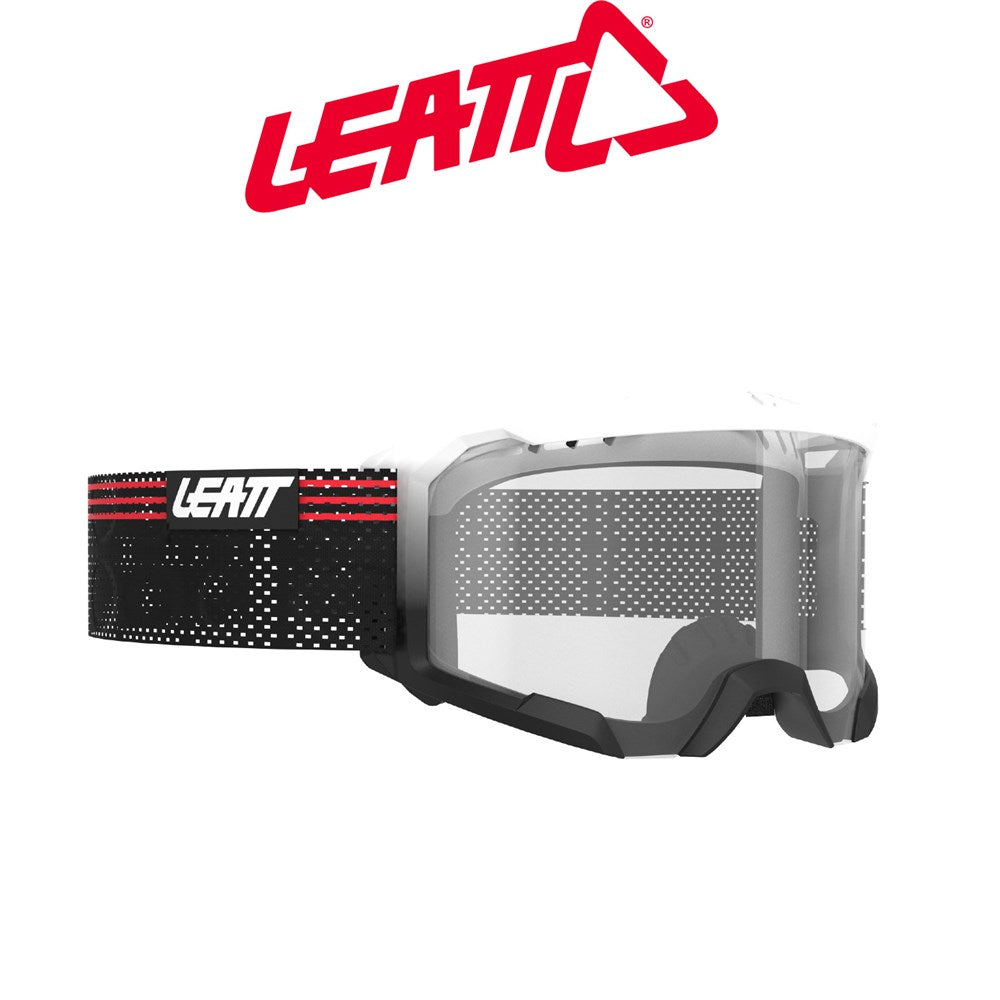 Leatt Goggle Velocity 4.0 MTB X-Flow Iriz White Silver