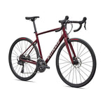 Specialized Allez Shimano CUES Maroon / White front detail