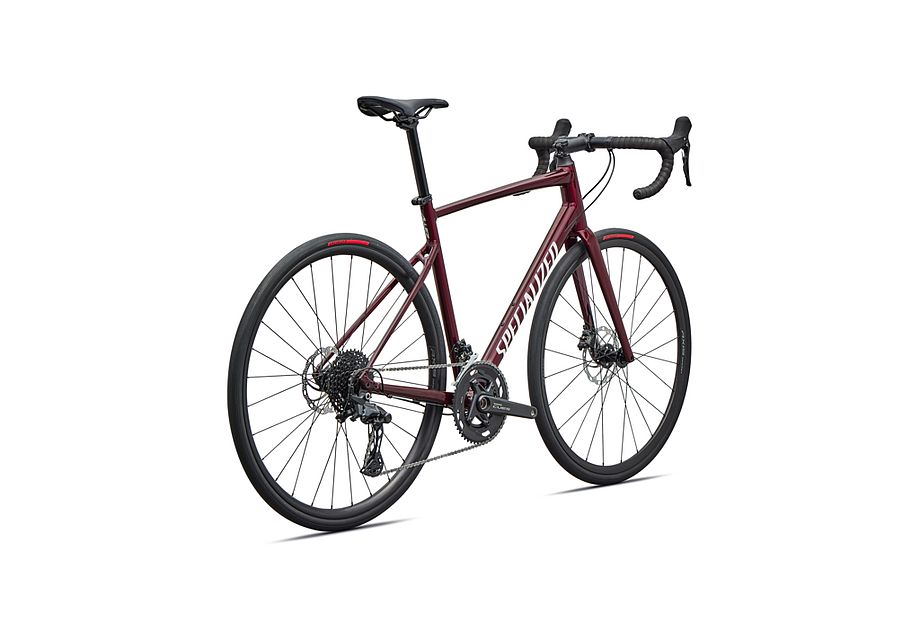 Specialized Allez Shimano CUES Maroon / White rear detail