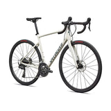 Specialized Allez Shimano CUES Dune White / Deep Lake front detail