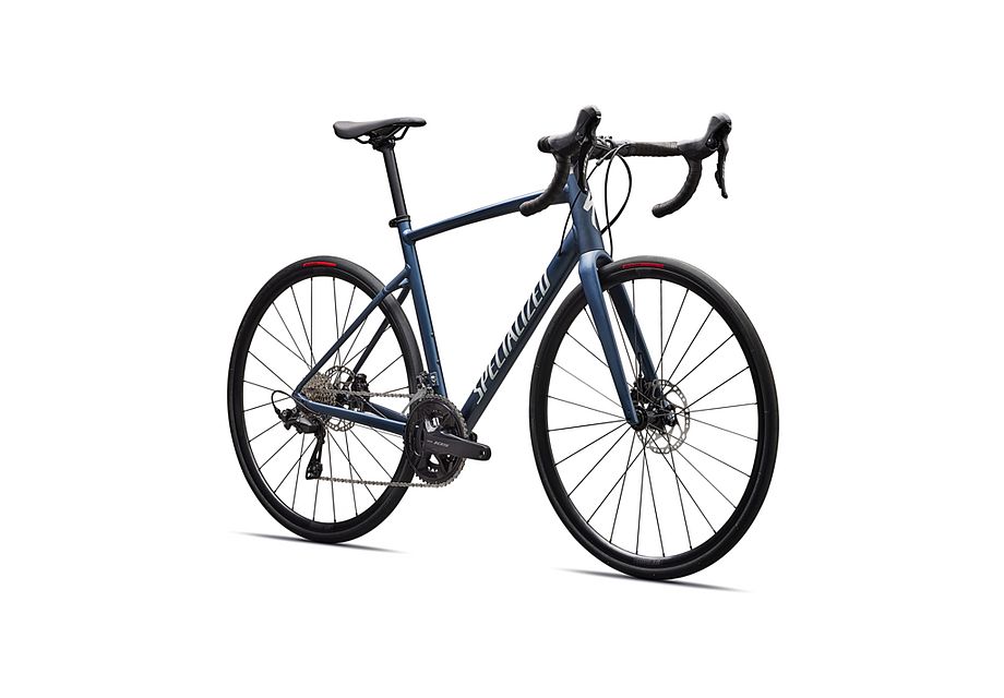 Specialized Allez Comp Shimano 105 Cast Blue Metallic / Dune White front detail