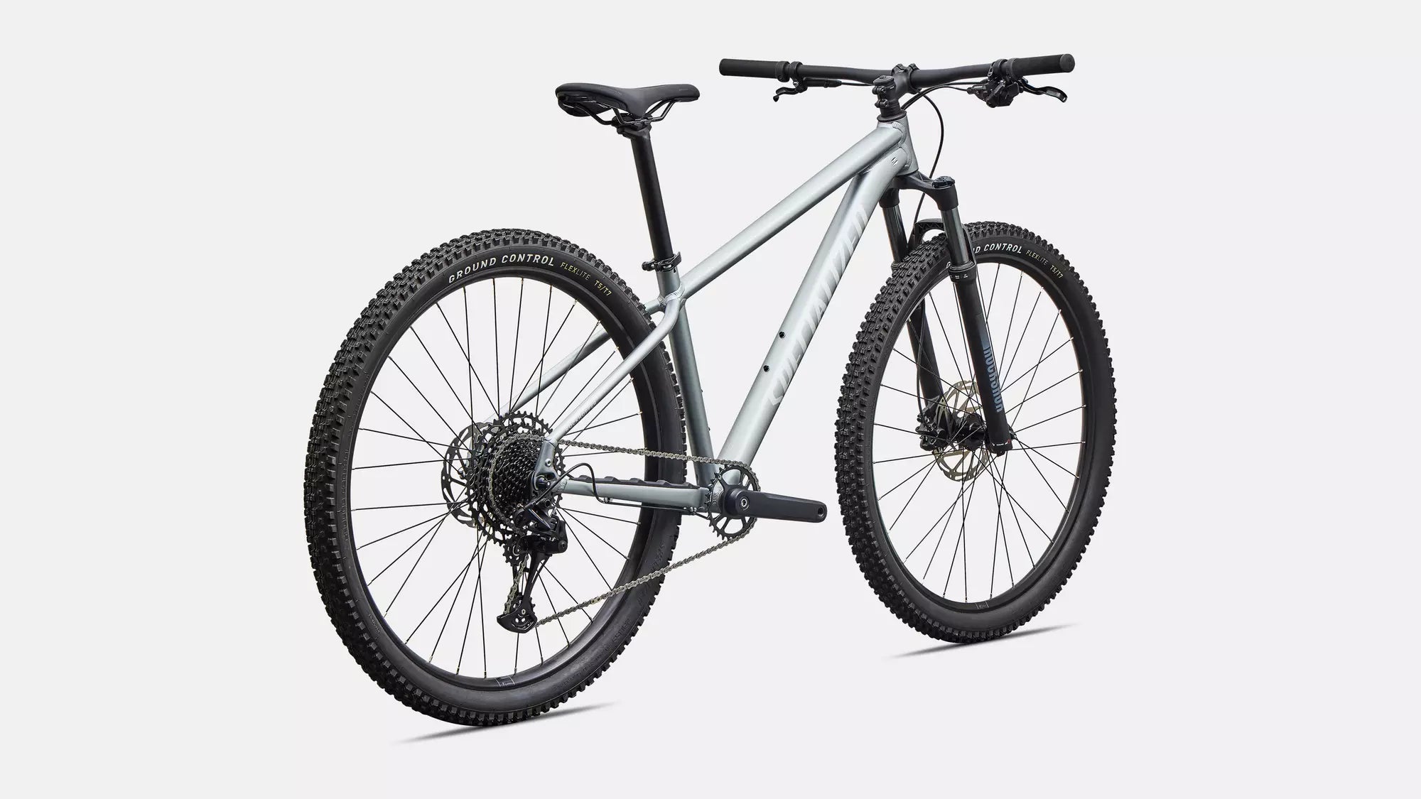Specialized Rockhopper Comp - Satin Shadow Silver / Silver Dust rear detail