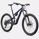 Specialized Stumpjumper 15 EVO Comp Alloy - Satin Metallic Deep Marine / Agave Grey front detail
