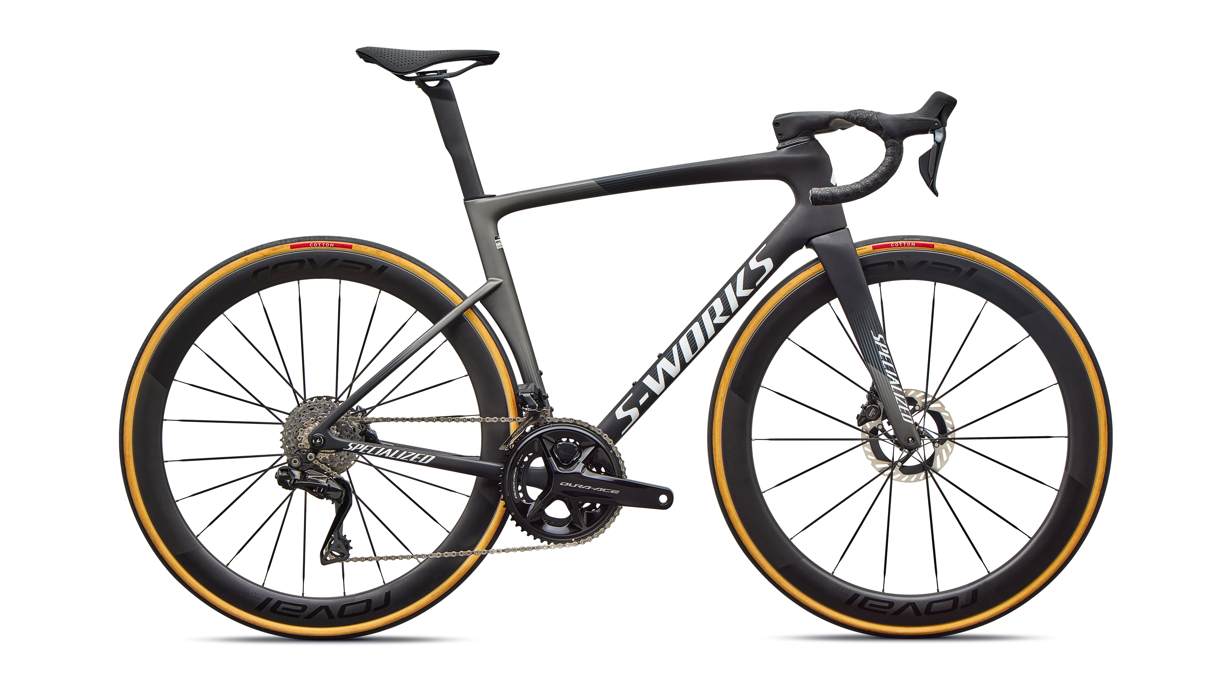 Specialized S-Works Tarmac SL9 - Satin Carbon / Satin White side