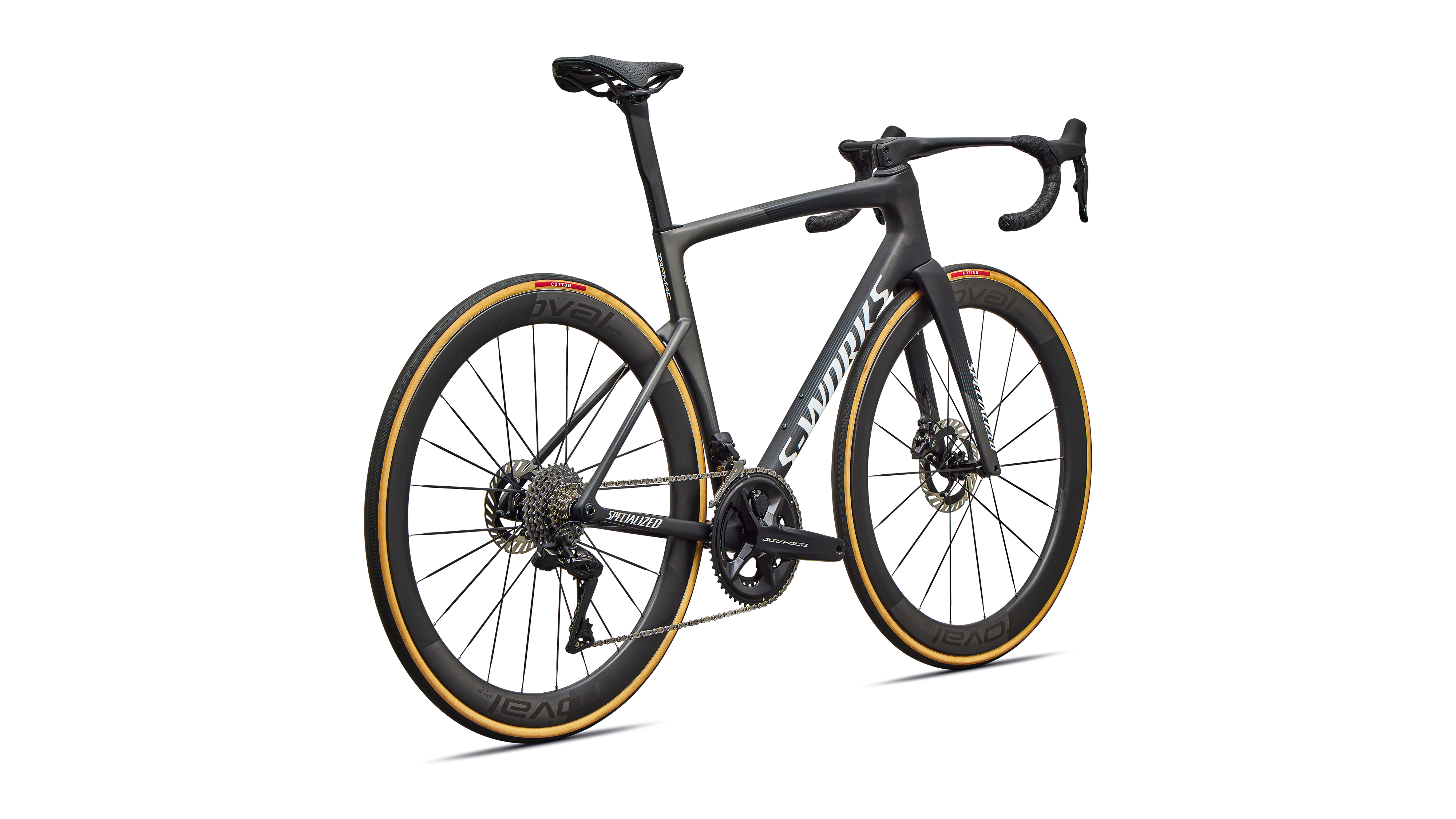 Specialized S-Works Tarmac SL9 - Satin Carbon / Satin White rear detail