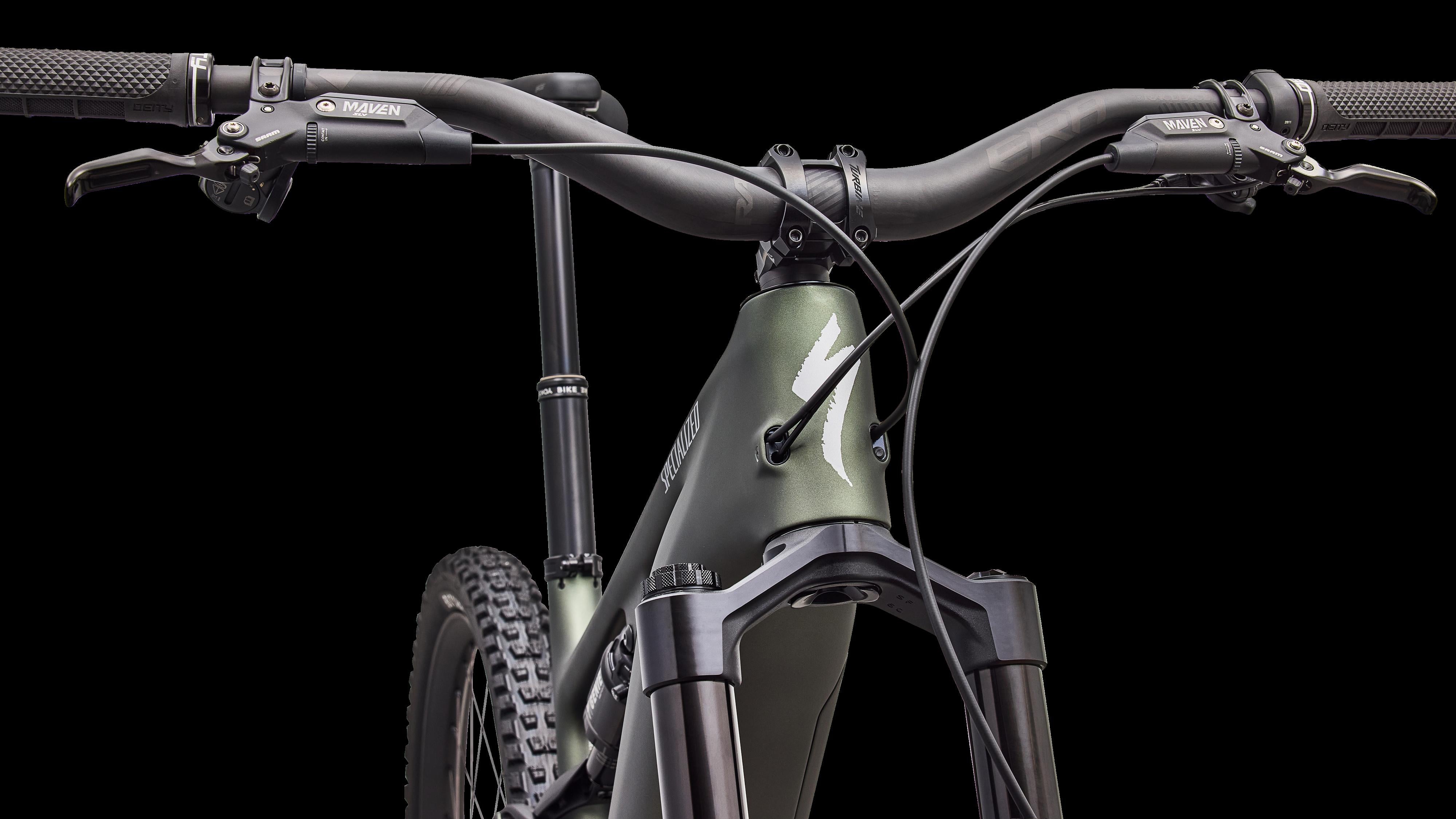 Turbo Levo 4 Pro MY2027 - Satin Bottle Green / Silver Dust