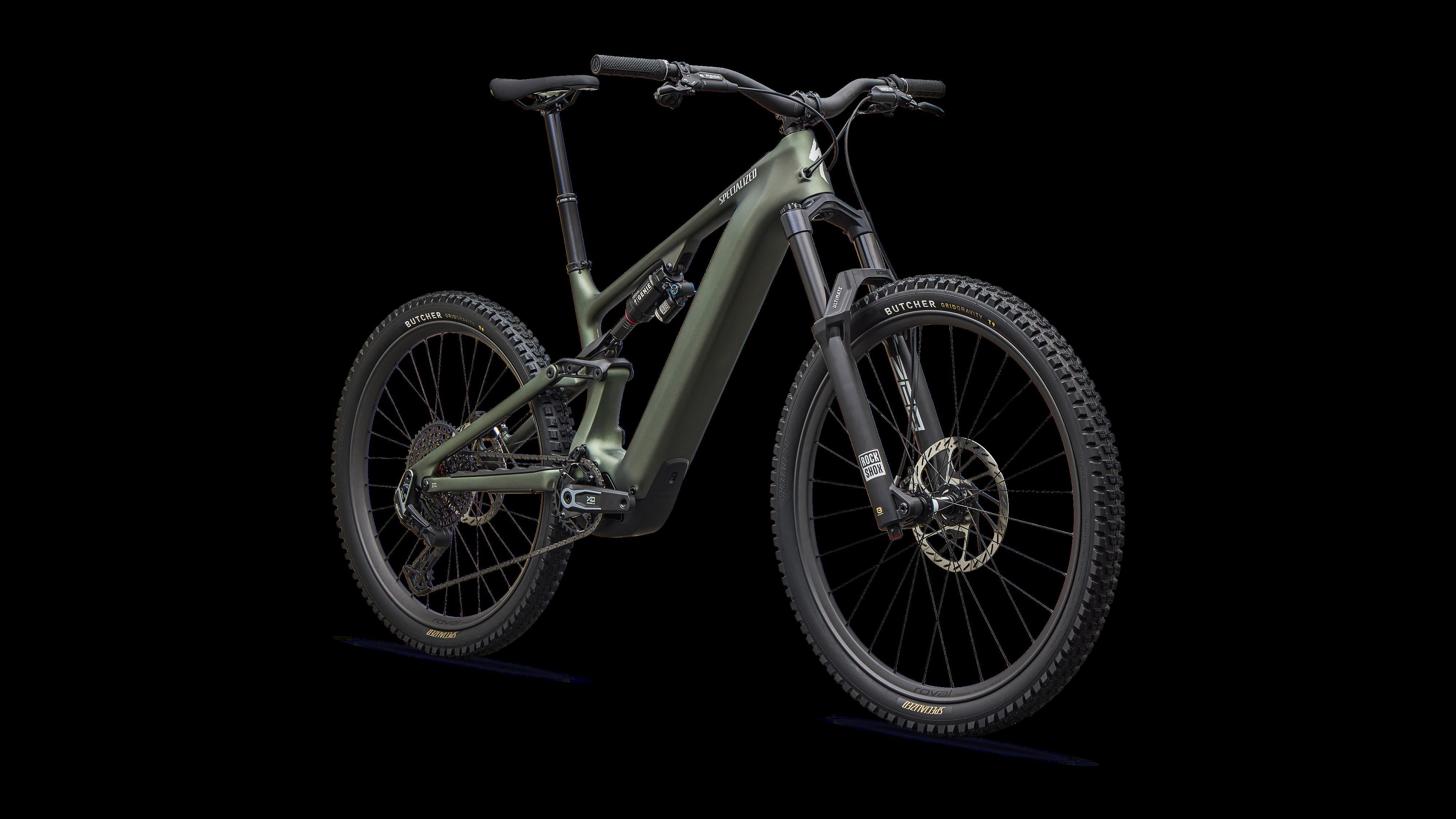 Turbo Levo 4 Pro MY2027 - Satin Bottle Green / Silver Dust