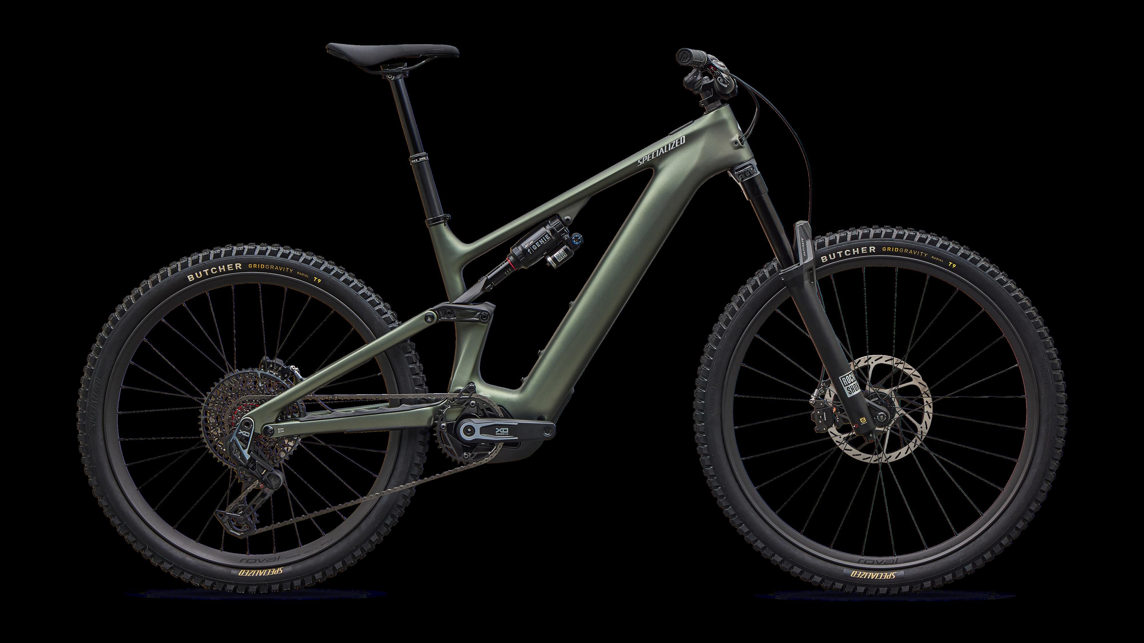 Turbo Levo 4 Pro MY2027 - Satin Bottle Green / Silver Dust