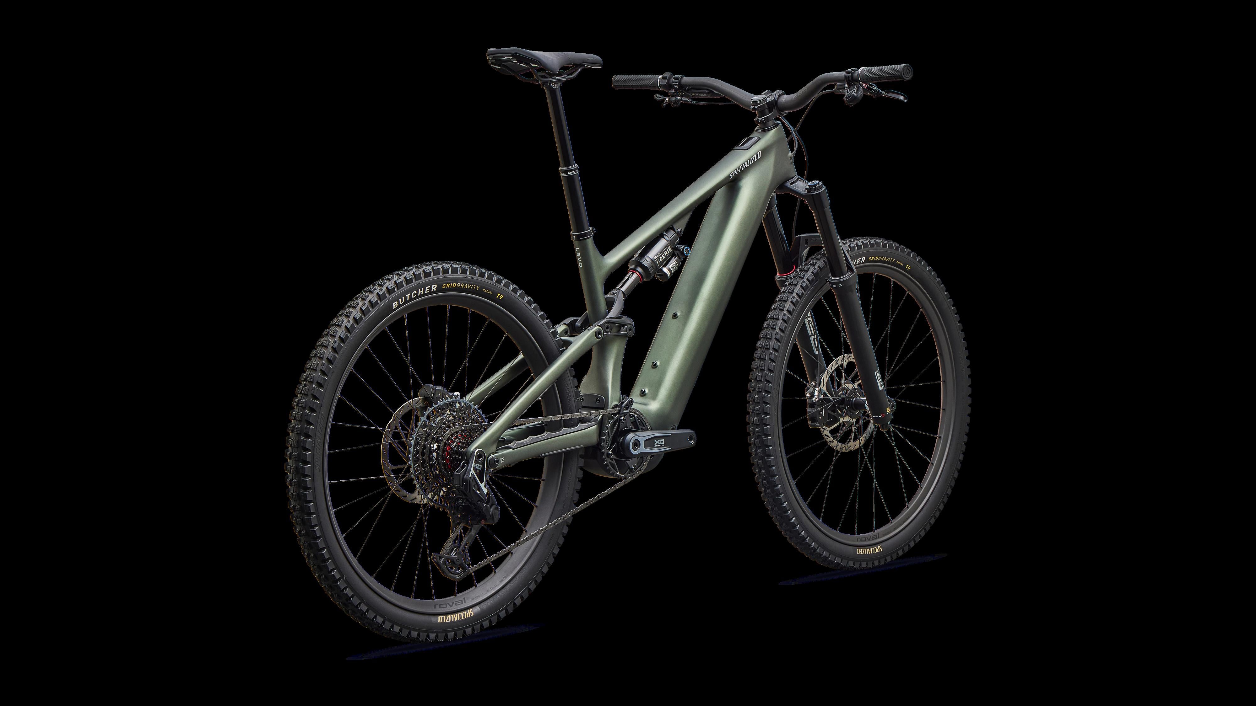 Turbo Levo 4 Pro MY2027 - Satin Bottle Green / Silver Dust