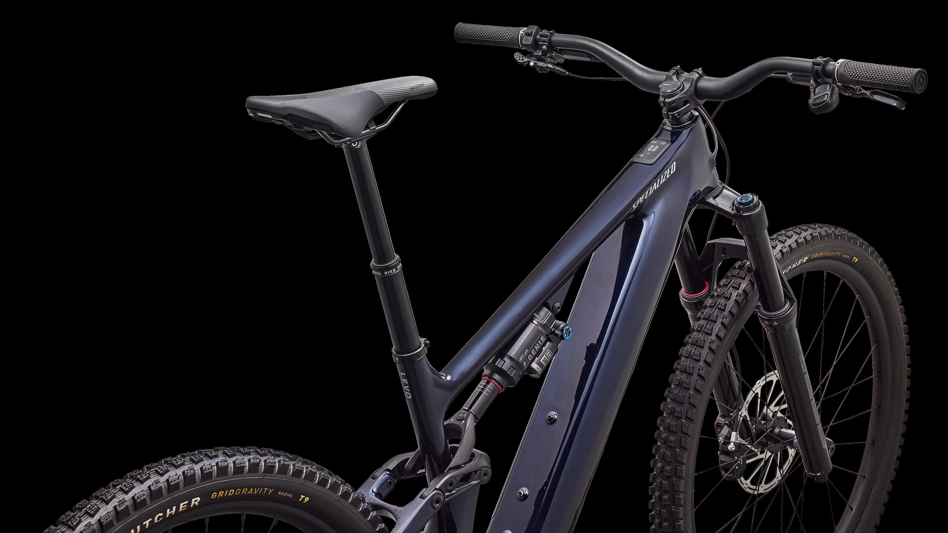 Turbo Levo 4 Expert MY2027 - Gloss Metallic Deep Marine / Silver Dust