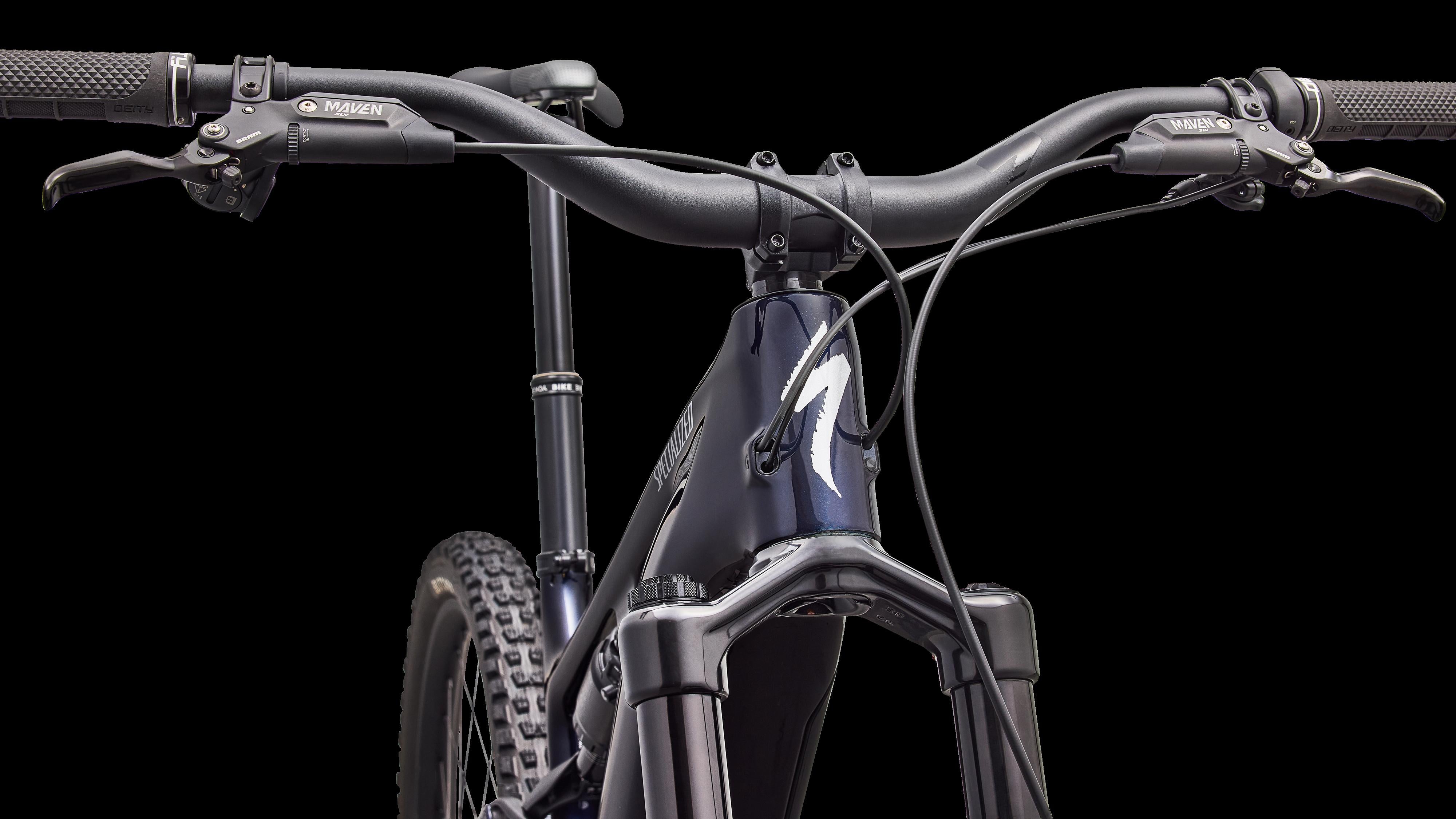 Turbo Levo 4 Expert MY2027 - Gloss Metallic Deep Marine / Silver Dust