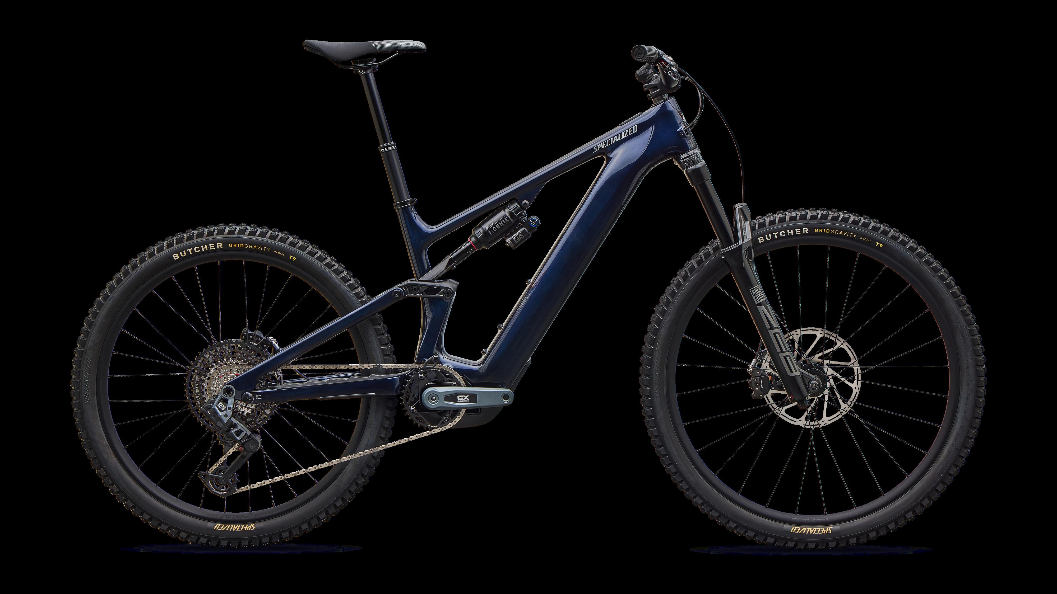 Turbo Levo 4 Expert MY2027 - Gloss Metallic Deep Marine / Silver Dust