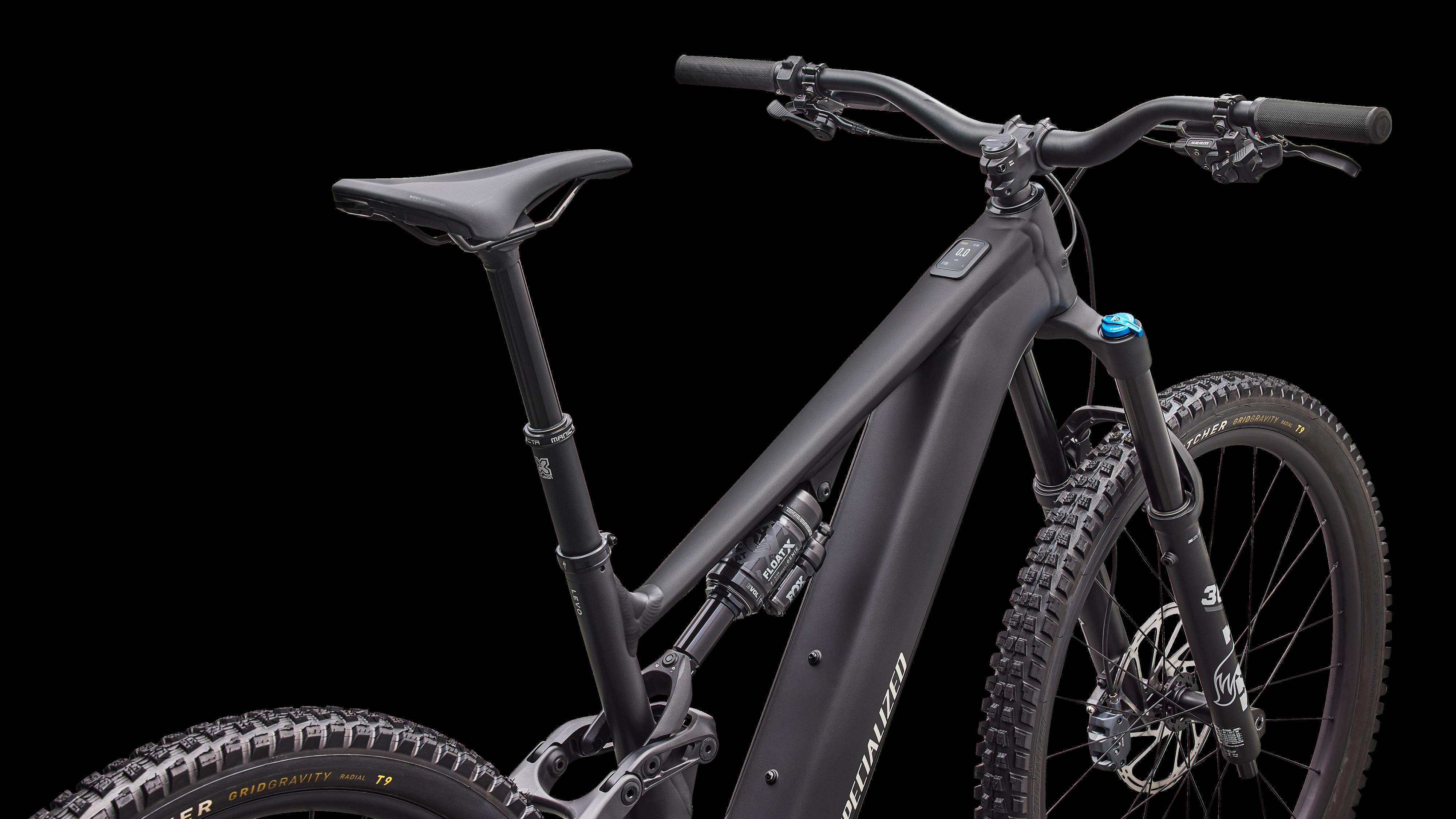 Turbo Levo 4 Comp Alloy MY2027 - Satin Metallic Obsidian / Birch