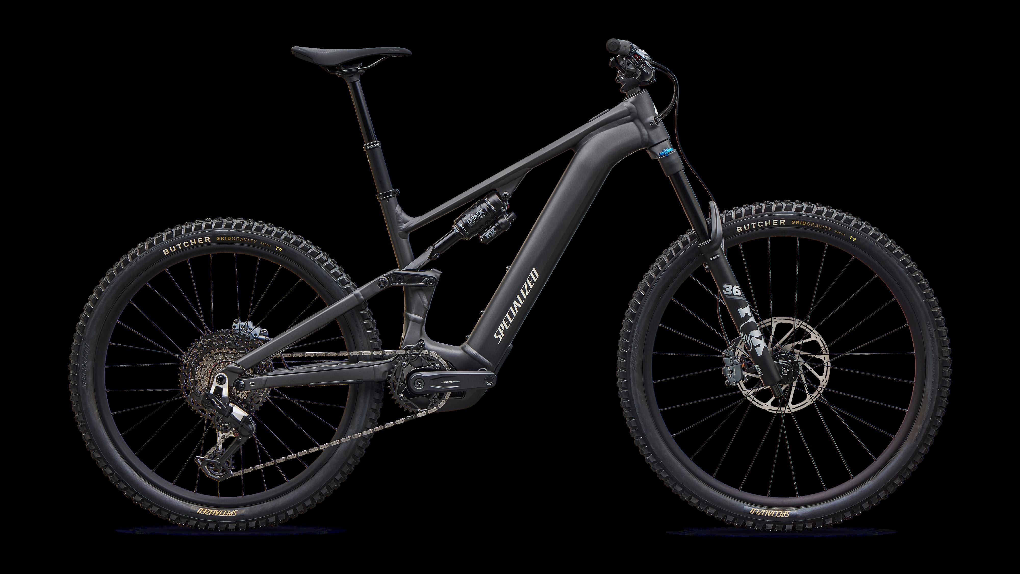 Turbo Levo 4 Comp Alloy MY2027 - Satin Metallic Obsidian / Birch