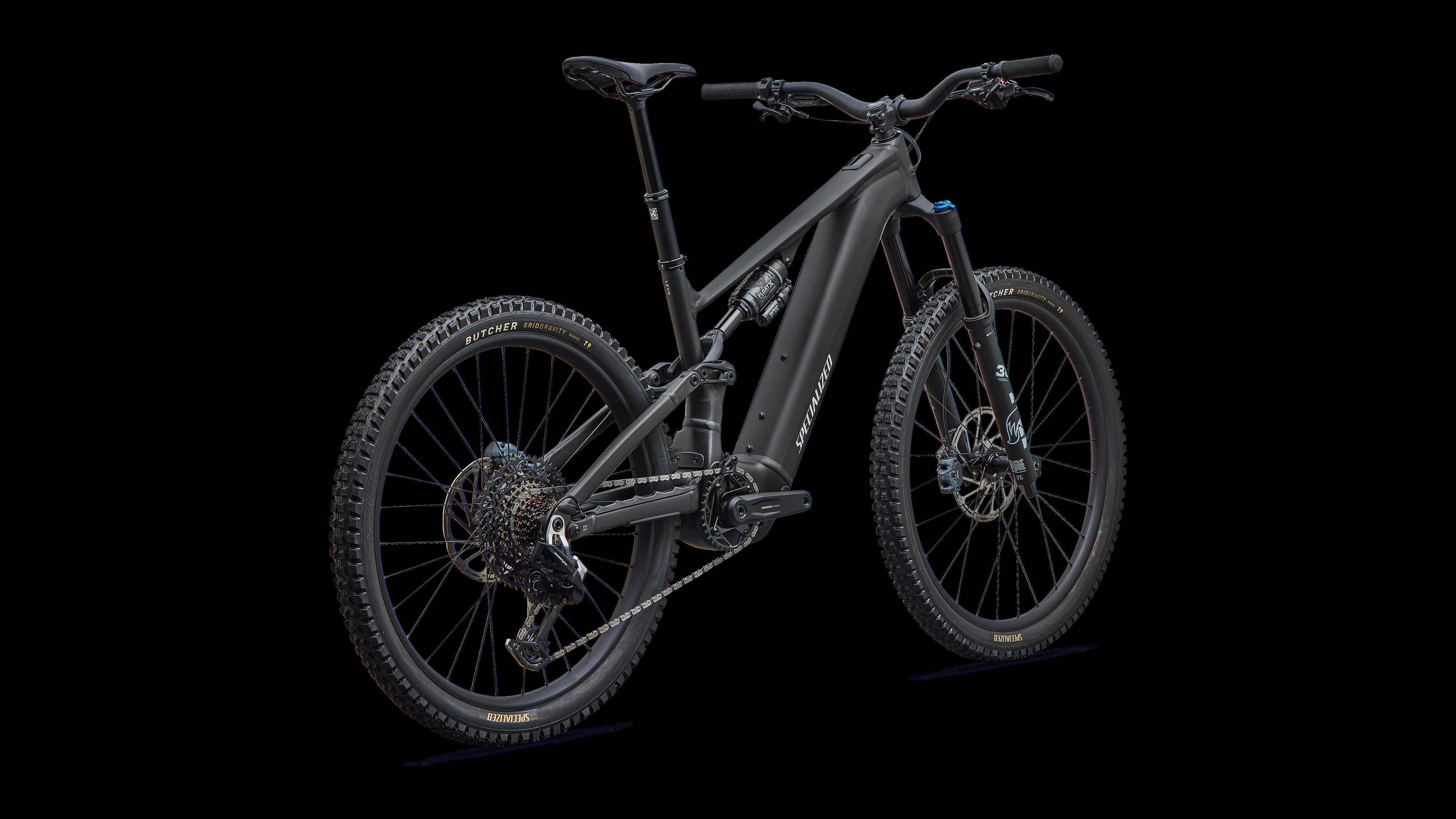 Turbo Levo 4 Comp Alloy MY2027 - Satin Metallic Obsidian / Birch