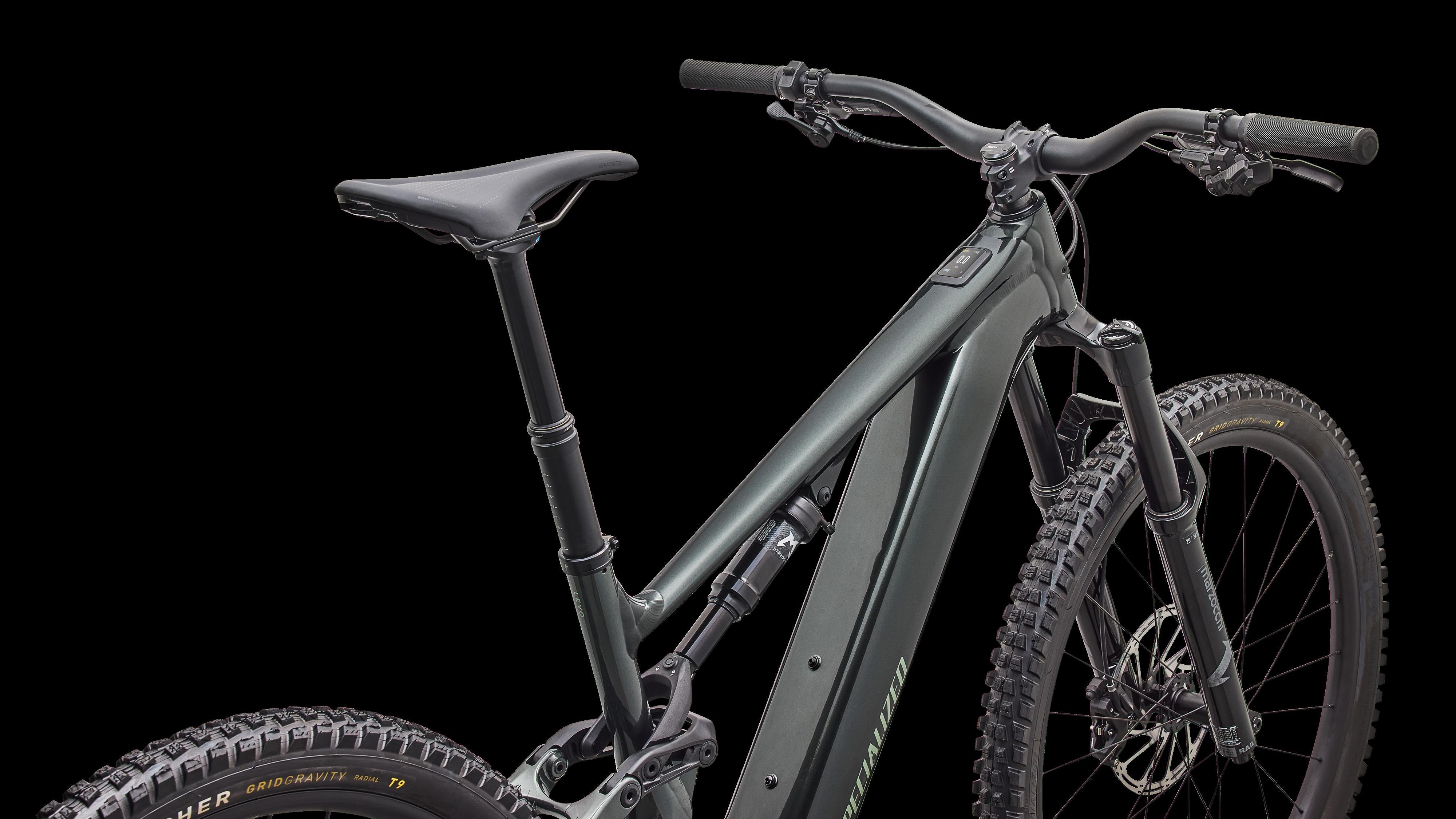 Turbo Levo 4 Alloy MY2027 - Gloss Oak Green Metallic / Pistachio