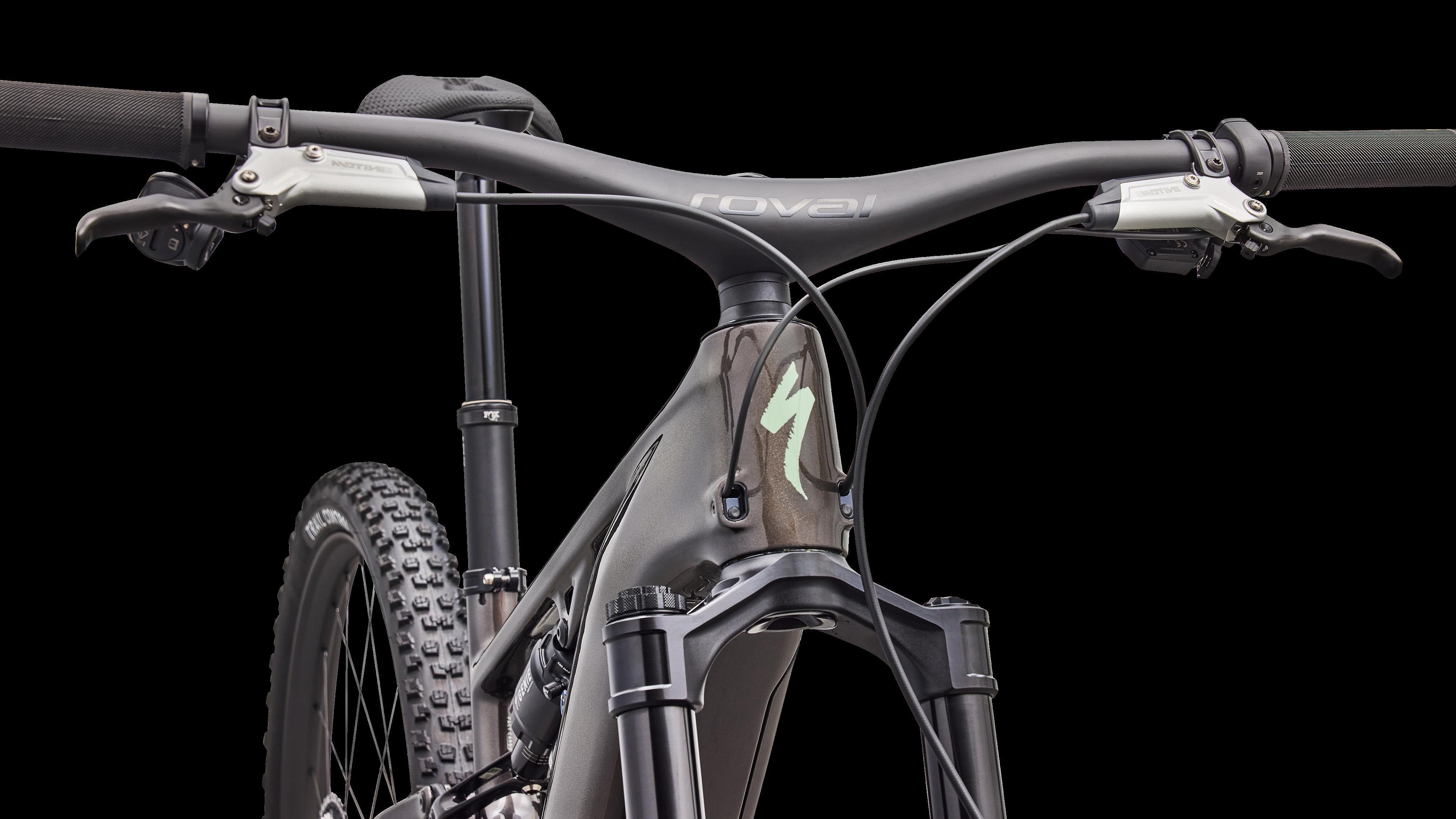 S-Works Turbo Levo R MY2027 - Gloss Warm Smoke / Pistachio